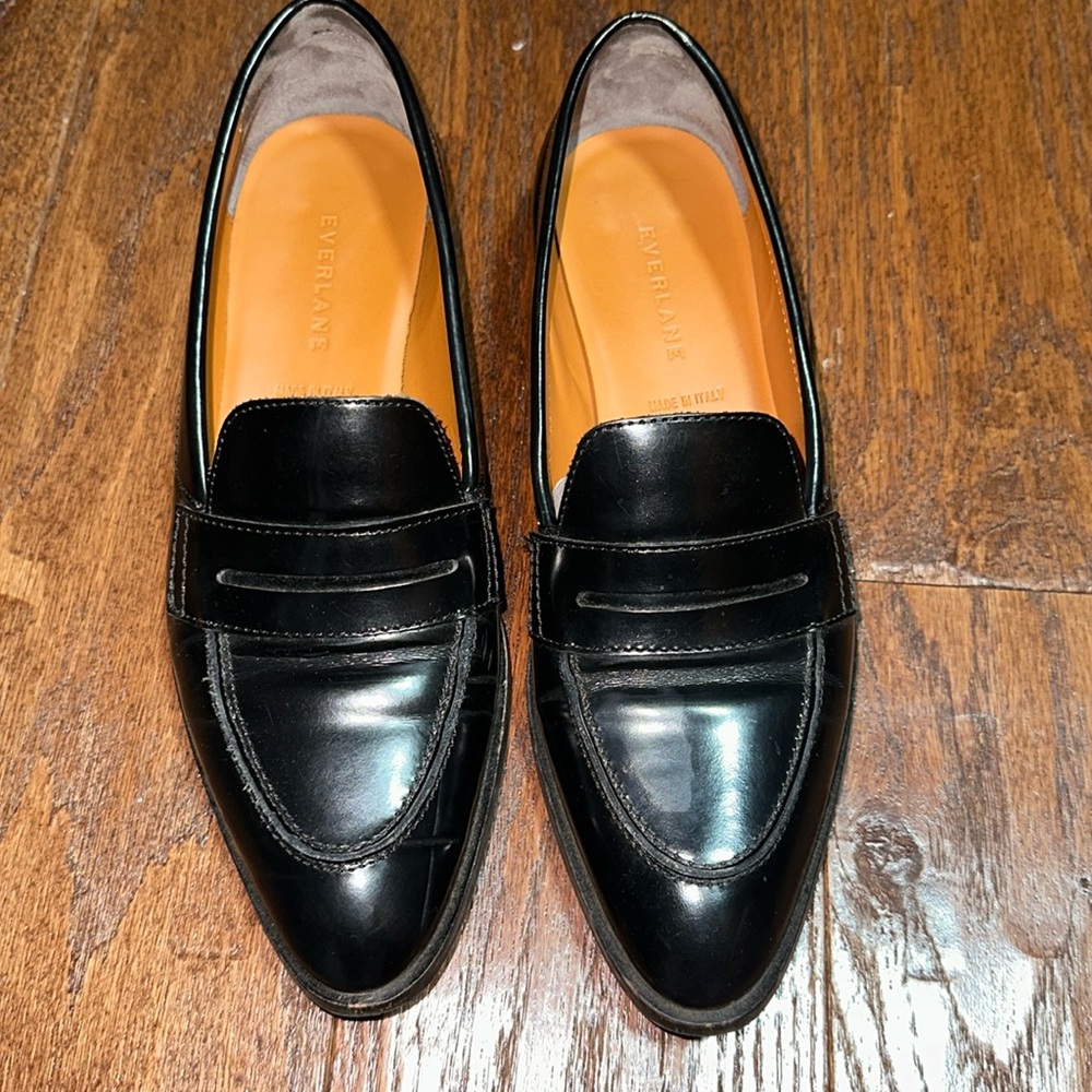 Everlane Women's The Modern Penny loafer Black